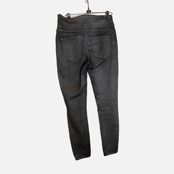 Spanx Solace 2310 Pewter Gray Wax Denim Jeans Jeggings W-212 Size Small - Picture 4 of 6